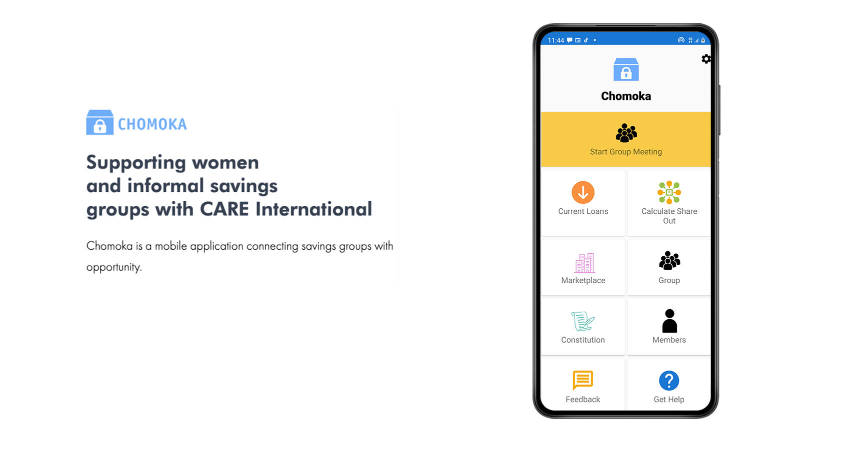 Chomoka Platform By Care International in Partnership with iPF Softwares